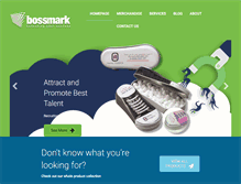 Tablet Screenshot of bossmark.com